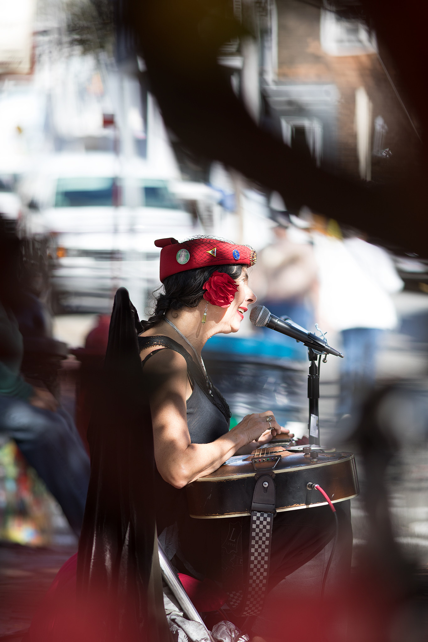 singing woman