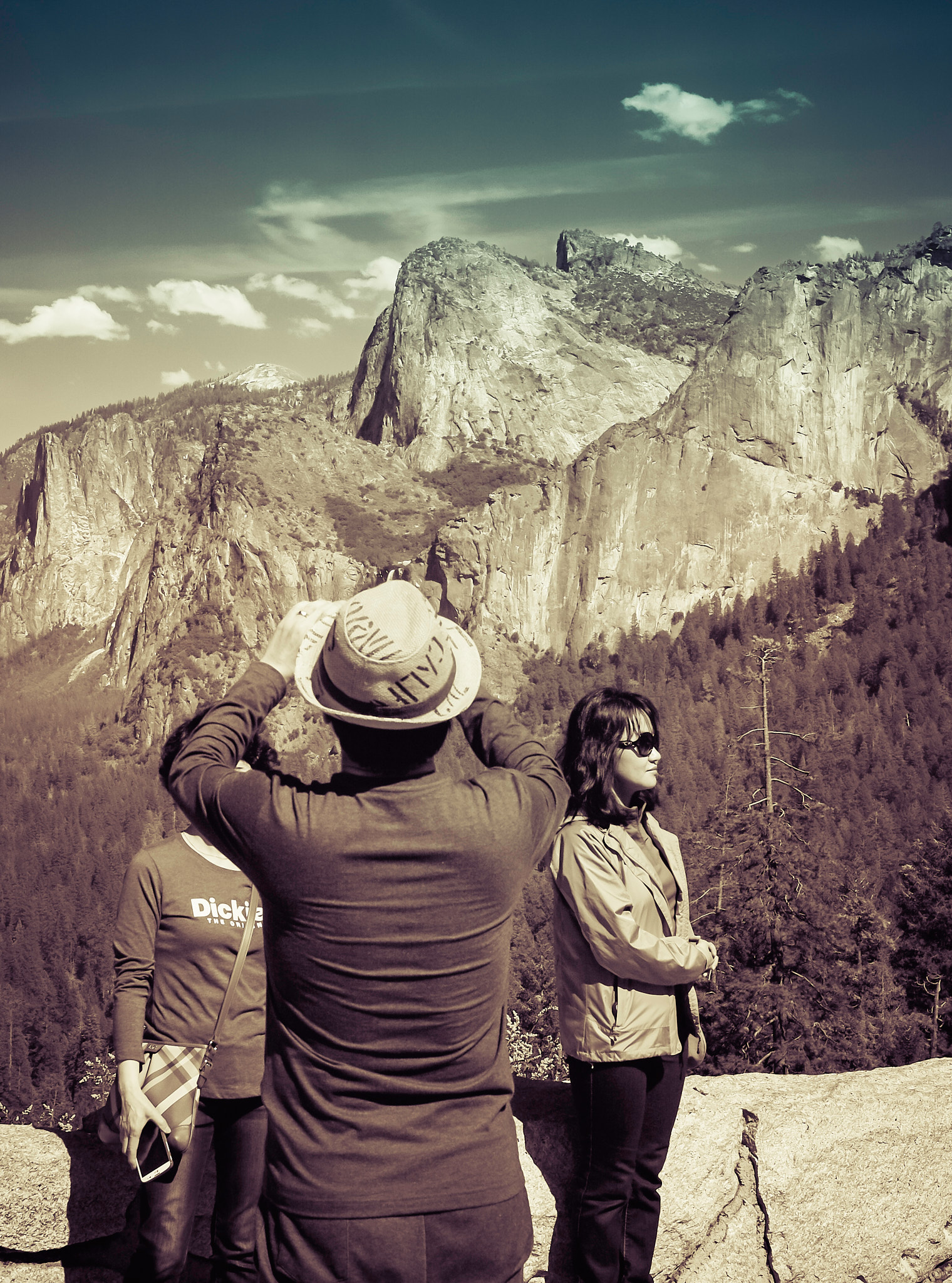 Yosemite Tourists